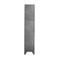 Locker metálico Mk1-03 03 Puertas Portacandado Maletek
