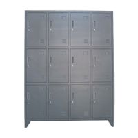 Locker metálico Mk4-03 12 Puertas Portacandado Maletek