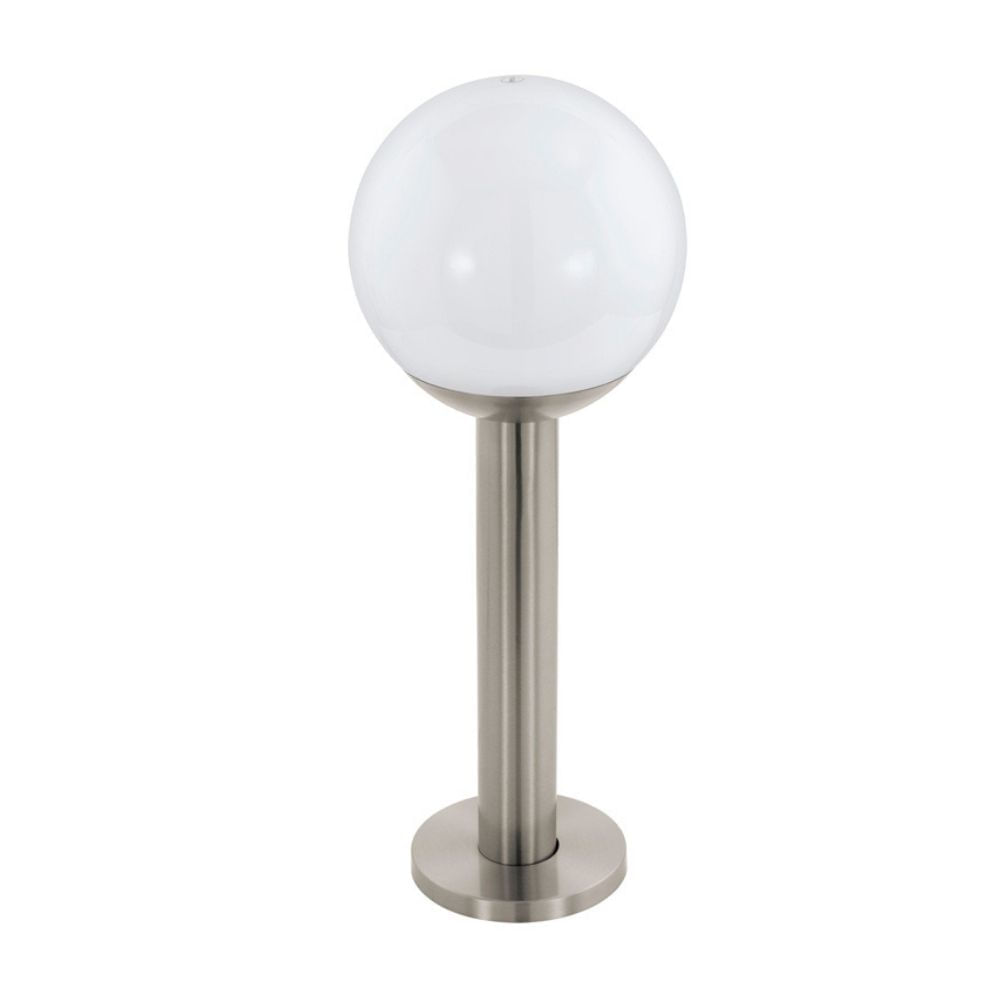 Estaca Eglo Nisia Acero inoxidable E27 IP44 9w Plata