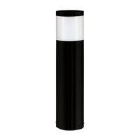 Estaca Eglo Basalgo Acero inoxidable E27 IP44 9w Negro