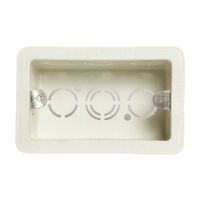 Caja Rectangular 4x2"" Polipropileno Werken