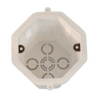Caja Octogonal Empotrable Polipropileno 4x4"" Werken