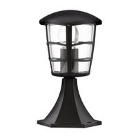 Farol Eglo Aloria Metal/Plástico E27 IP44 60w Negro