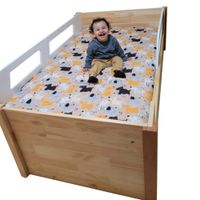 Cama Mi Madera Perfecta Evolutiva 1 Plazas N Y B