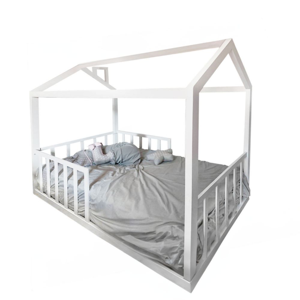 Cama Mi Madera Perfecta Ms Paris 1 Plazas Blanco