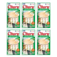 Churu Snack Húmedo de Atún con Pollo para Gatos Pack x6