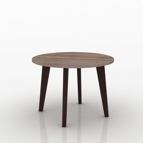 Mesa De Centro Redondo Rustico Shopstar