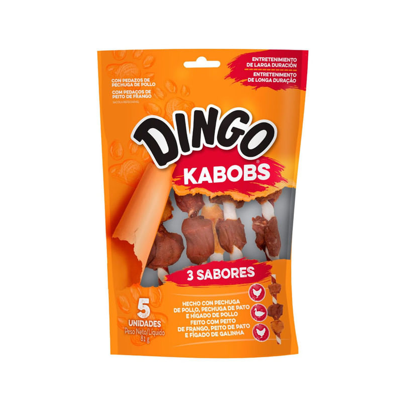 Snack Dingo Triple Flavor Kabob Pack x5 und