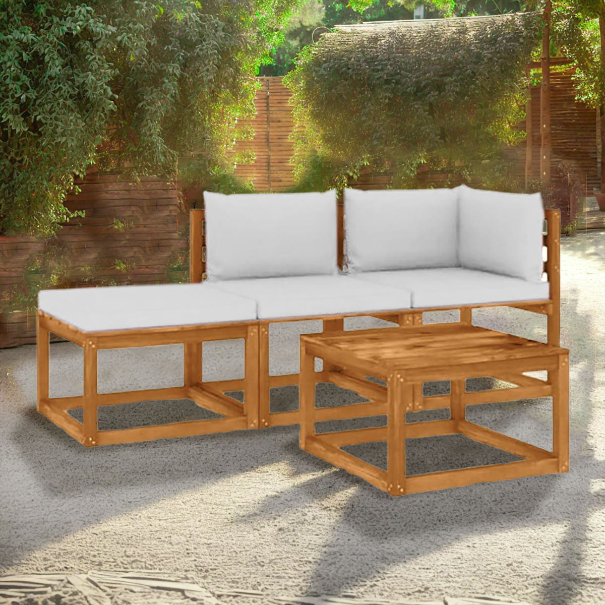 Set de terraza Colibri 3 personas con mesa Movenda