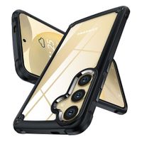 Case para Samsung S24, amortiguador de choques, con bordes negro