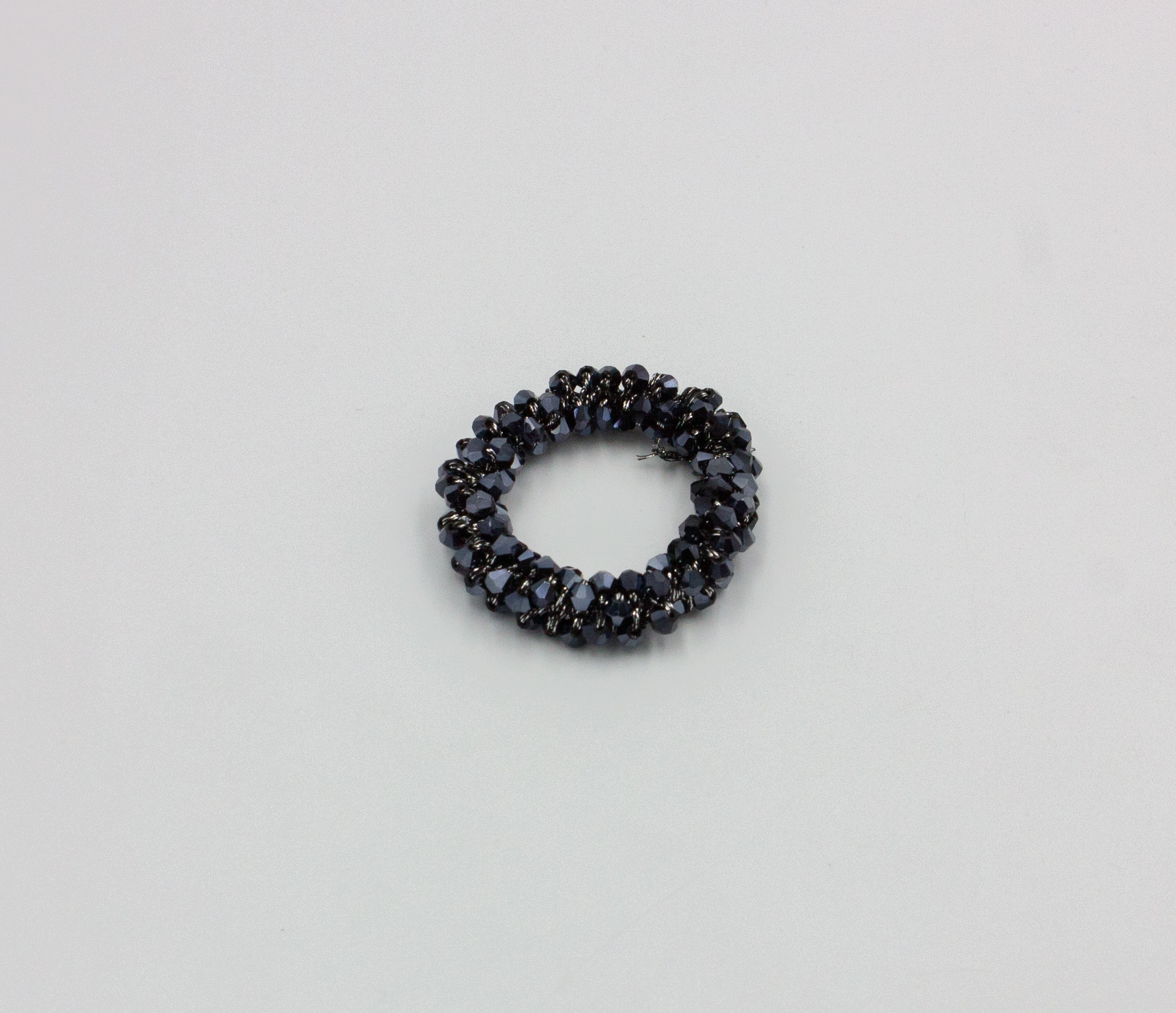 Scrunchie Miser Pulsera Negro