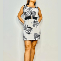 Vestido Miser Dragon blanco