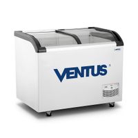 Congeladora Tapa De Vidrio Curva Blanco de 220Lts CTV-220Q VENTUS