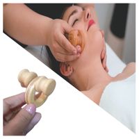Masajeador de Terapia Facial Anillo de Drenaje Linfático