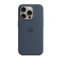 Case Silicona Para Iphone 15 - Azul Noche