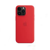 Case Silicona Para Iphone 15 Pro Max - Rojo