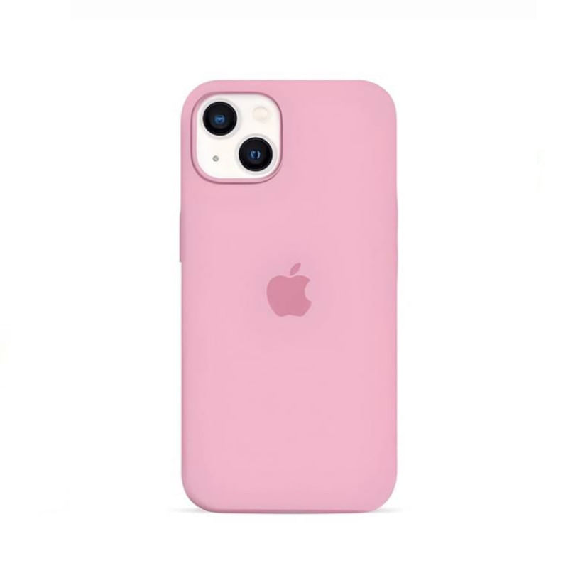 Case Silicona Para Iphone 15 - Rosado