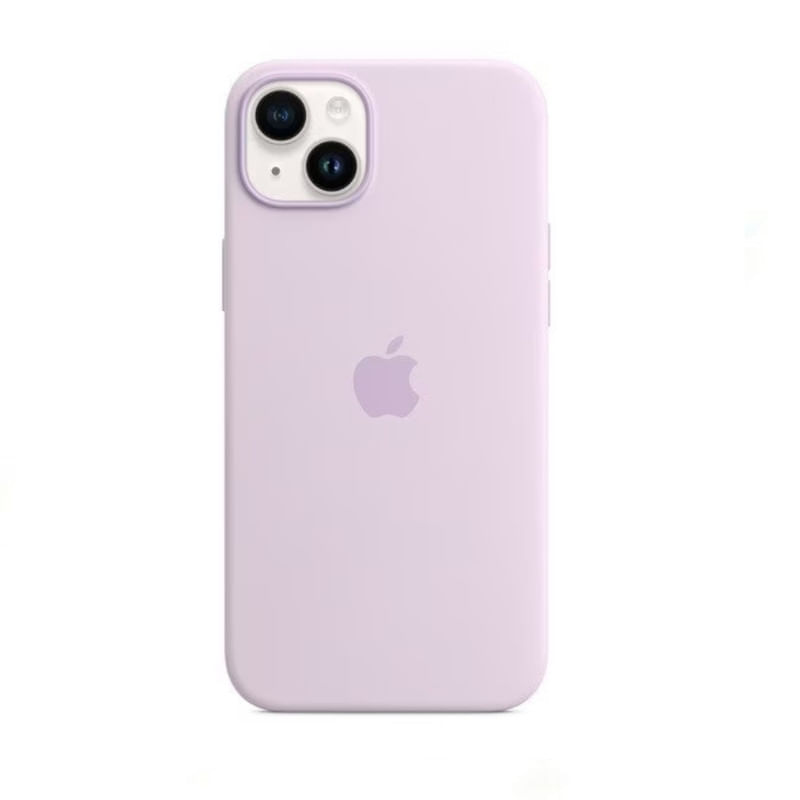 Case Silicona Para Iphone 15 - Lila