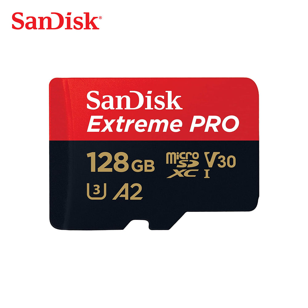 MEMORIA SANDISK MICRO SD 128GB EXTREME PRO 200MB/S