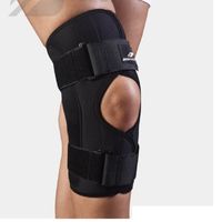 Rodillera articulada con bisagra Branson negro Talla M