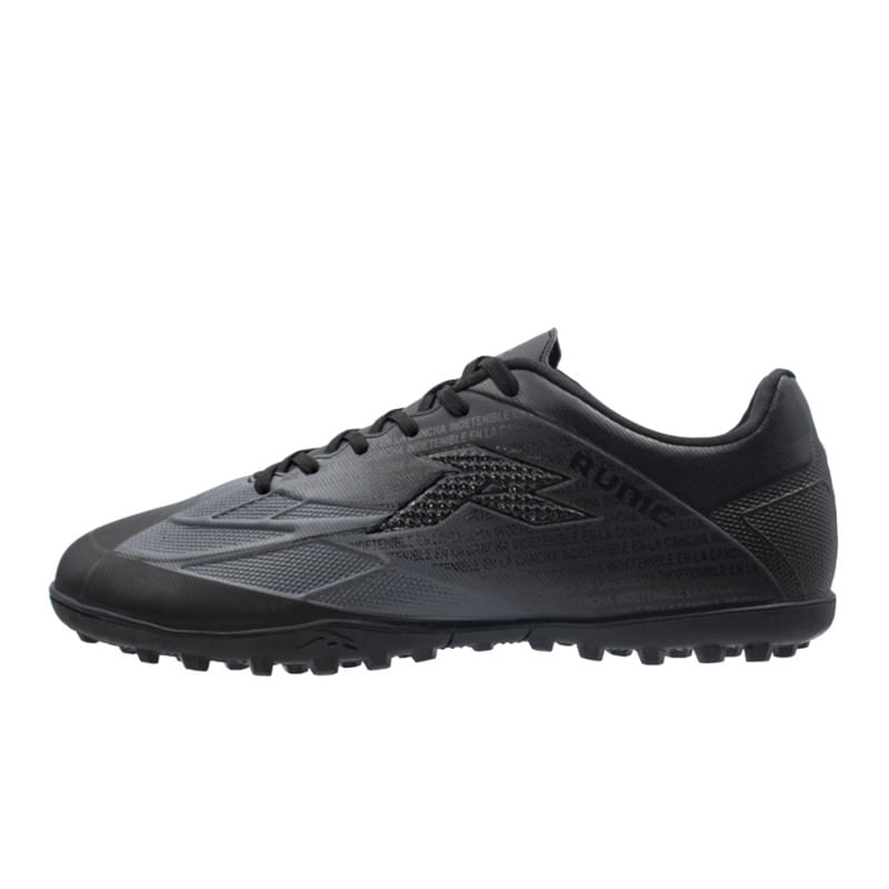 Zapatillas Para Hombre Futbol Runic Temple Tf TEMPLE-C1-TF Negro