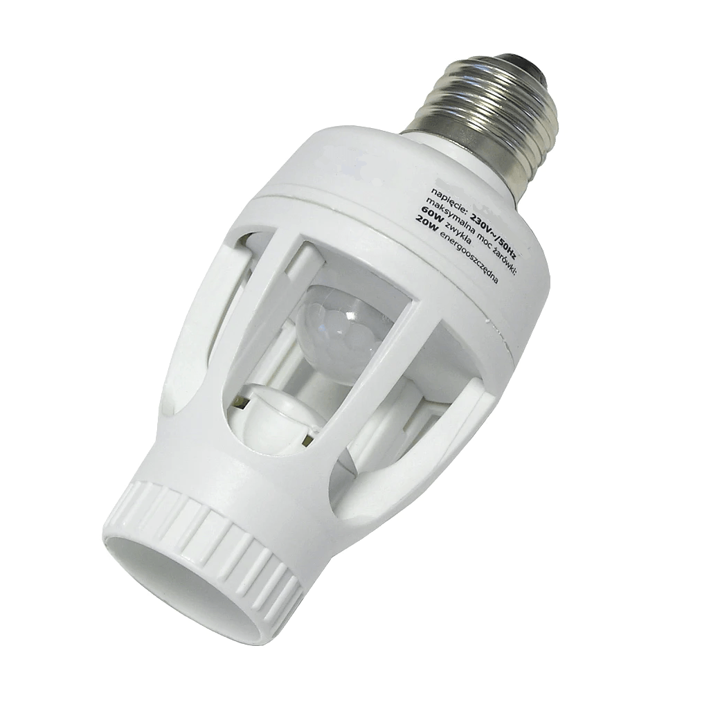 Sensor de movimiento tipo socket E27 para foco E27 Yohad