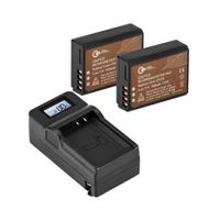 Bateria Generica LP-E10 (2 Unid) + Cargador LCD - Fotobuy Store