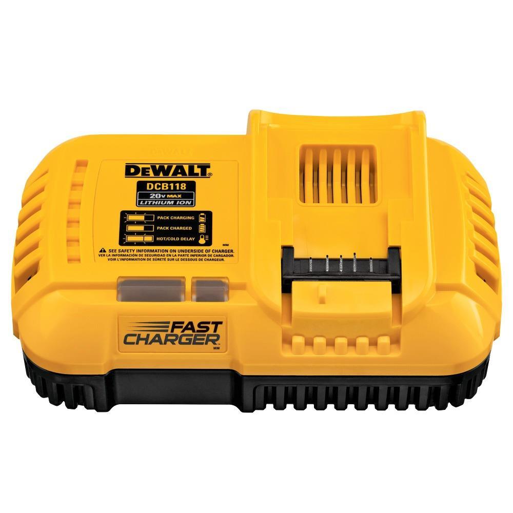 Cargador rapido Flex Volt 220V DEWALT 20V / 60V LI-ION - DCB118-B2