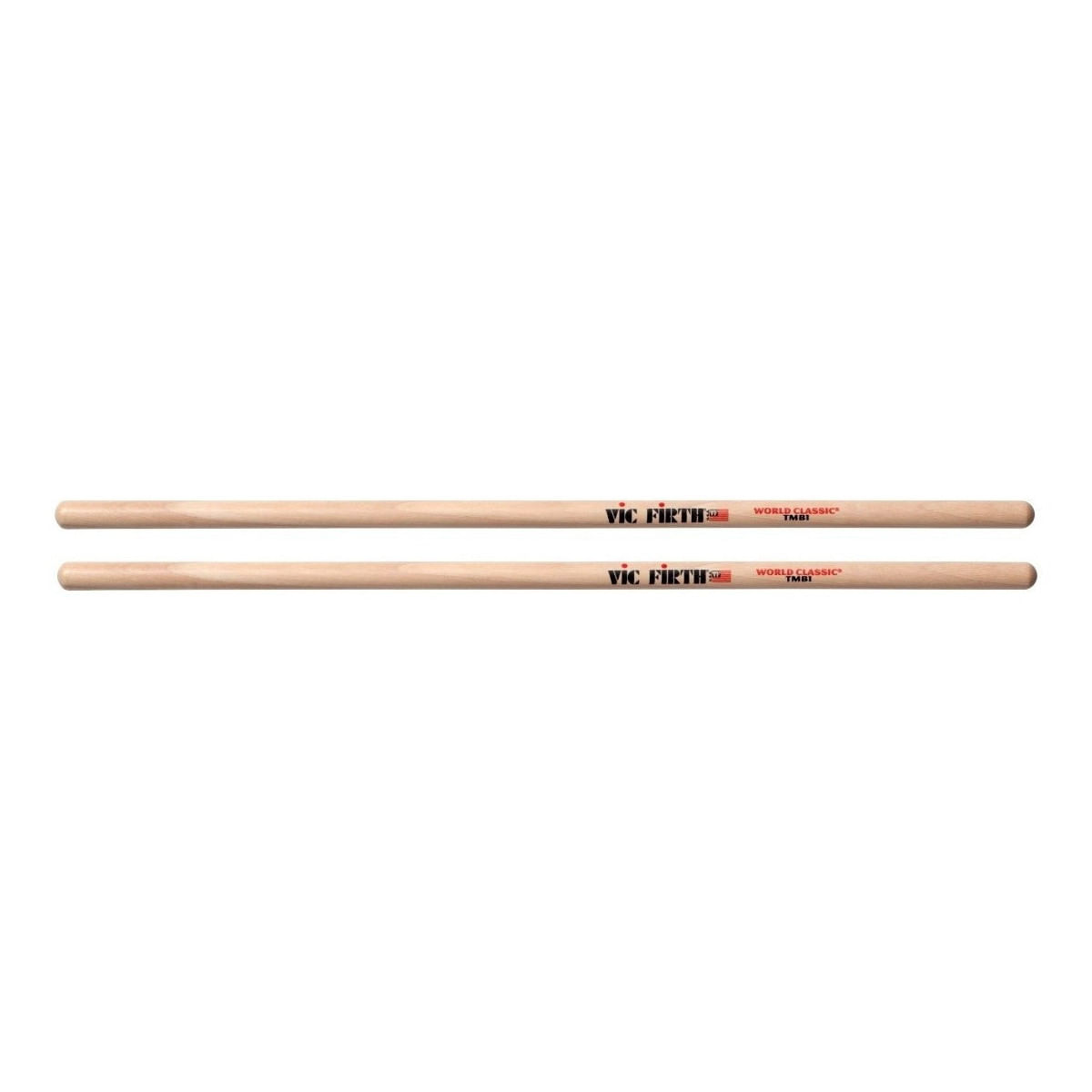 Vic Firth Tmb1 Baquetas Timbal Batería Percusión Tamaño 1