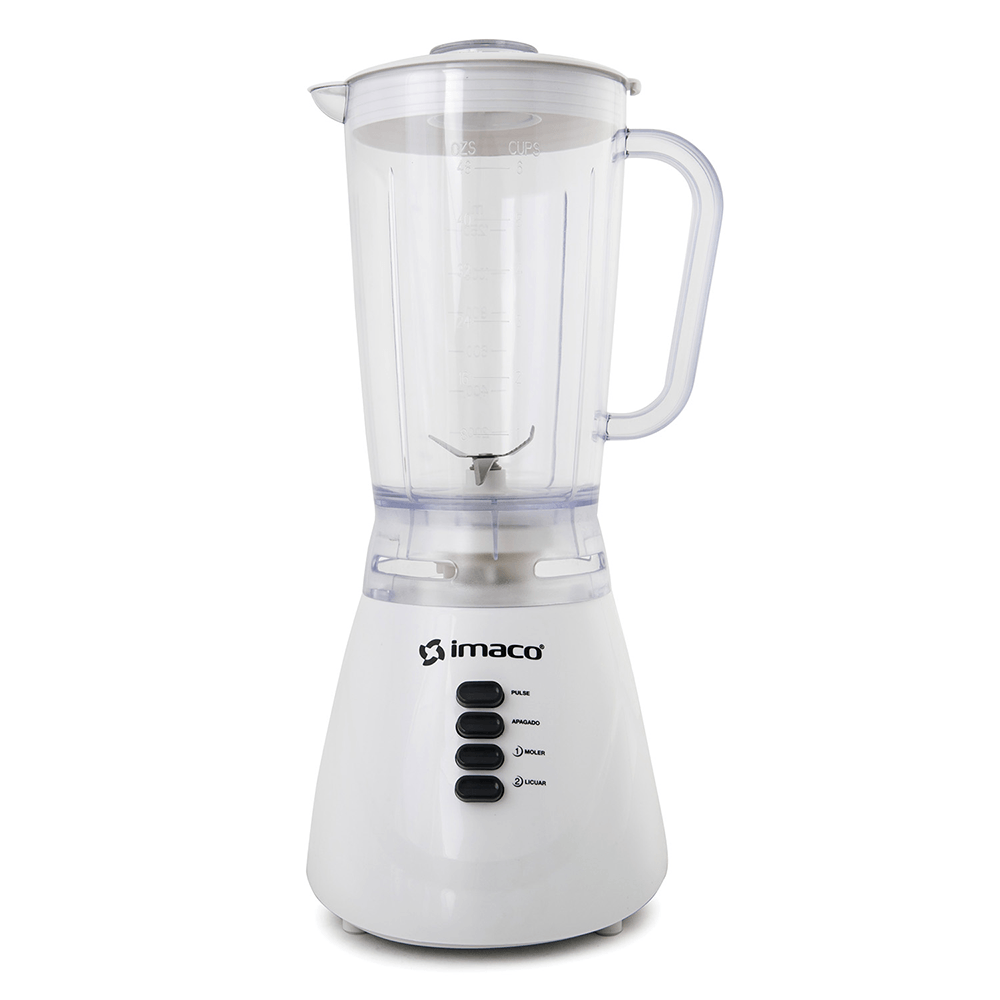 Licuadora Imaco 1.25L c/Vaso Acrílico BL4125 – Blanco - copy