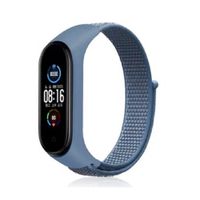Correa de Nylon para Xiaomi mi band 4/5/6/7 - Azul