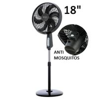 Ventilador Pedestal 18"" Antimosquitos Imaco 85W FSM7518MK Negro