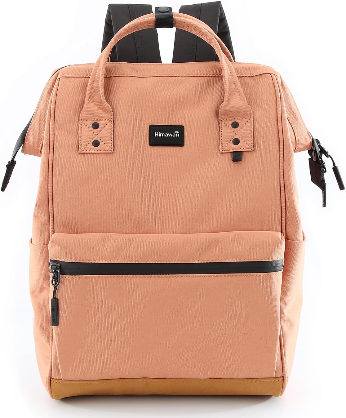 Himawari - Mochila Unisex escolar de viaje con puerto H124-11 Castaño
