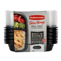 10 Recipientes para Alimentos 887ml Rubbermaid 2030326 -