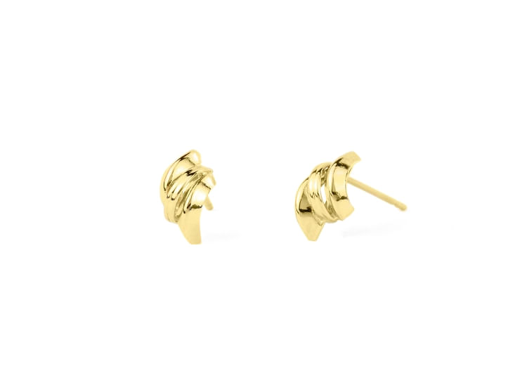 Aretes De Oro 18K Segni