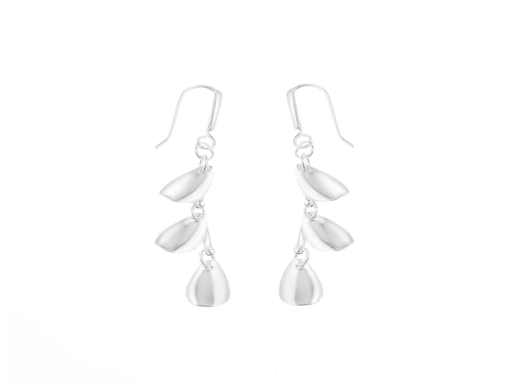 Aretes Gotas Plata 925