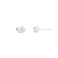 Aretes Flor Plata 925