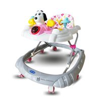 Andador Para Bebé Musical «SNOOPY MUSICAL» Light Pink