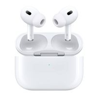 Audífonos bluetooth True Wireless Apple Airpods Pro 2da gen. con estuche de carga tipo C MagSafe, resistente al agua IPX4, duración máx. 6 horas