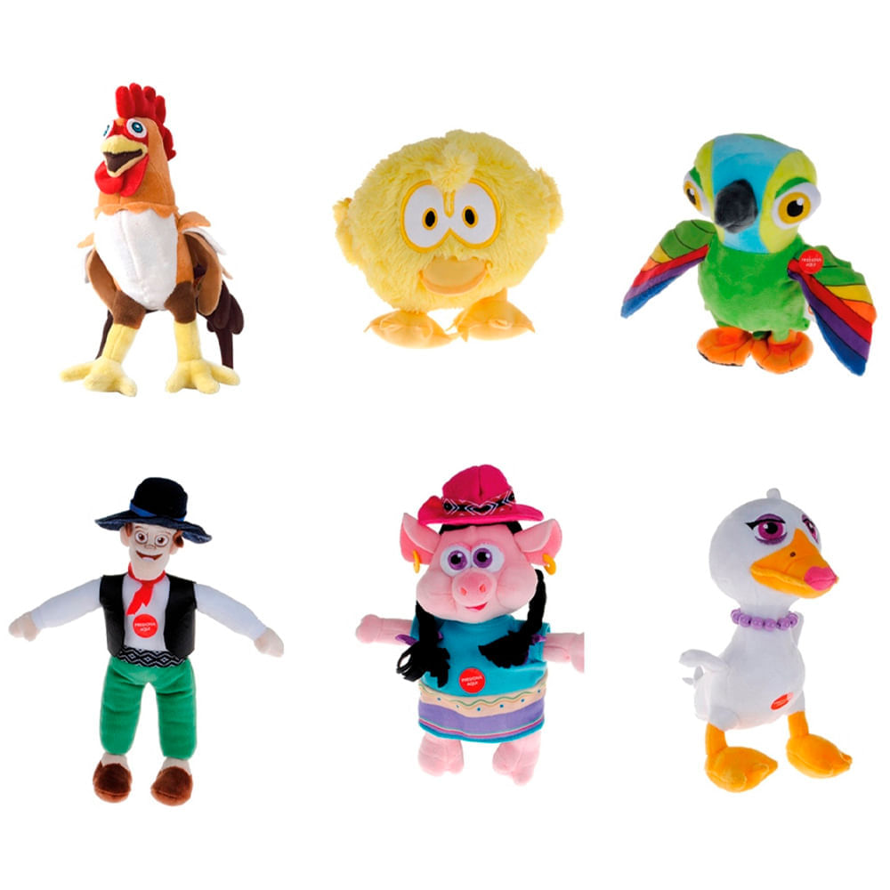 Peluche Musical LA GRANJA DE ZENON 20cm (Modelos Aleatorios)
