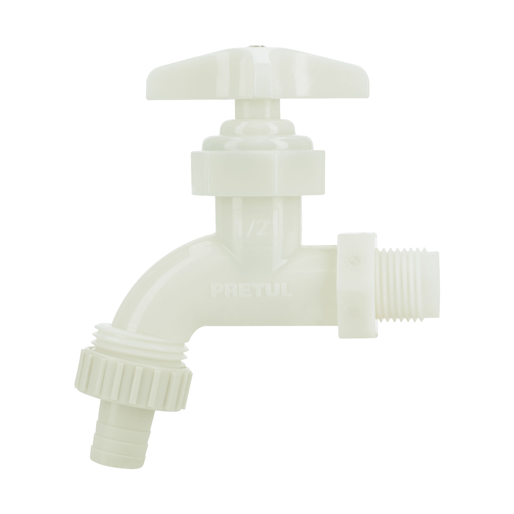 Caño jardinero 1/2"" pvc Pretul