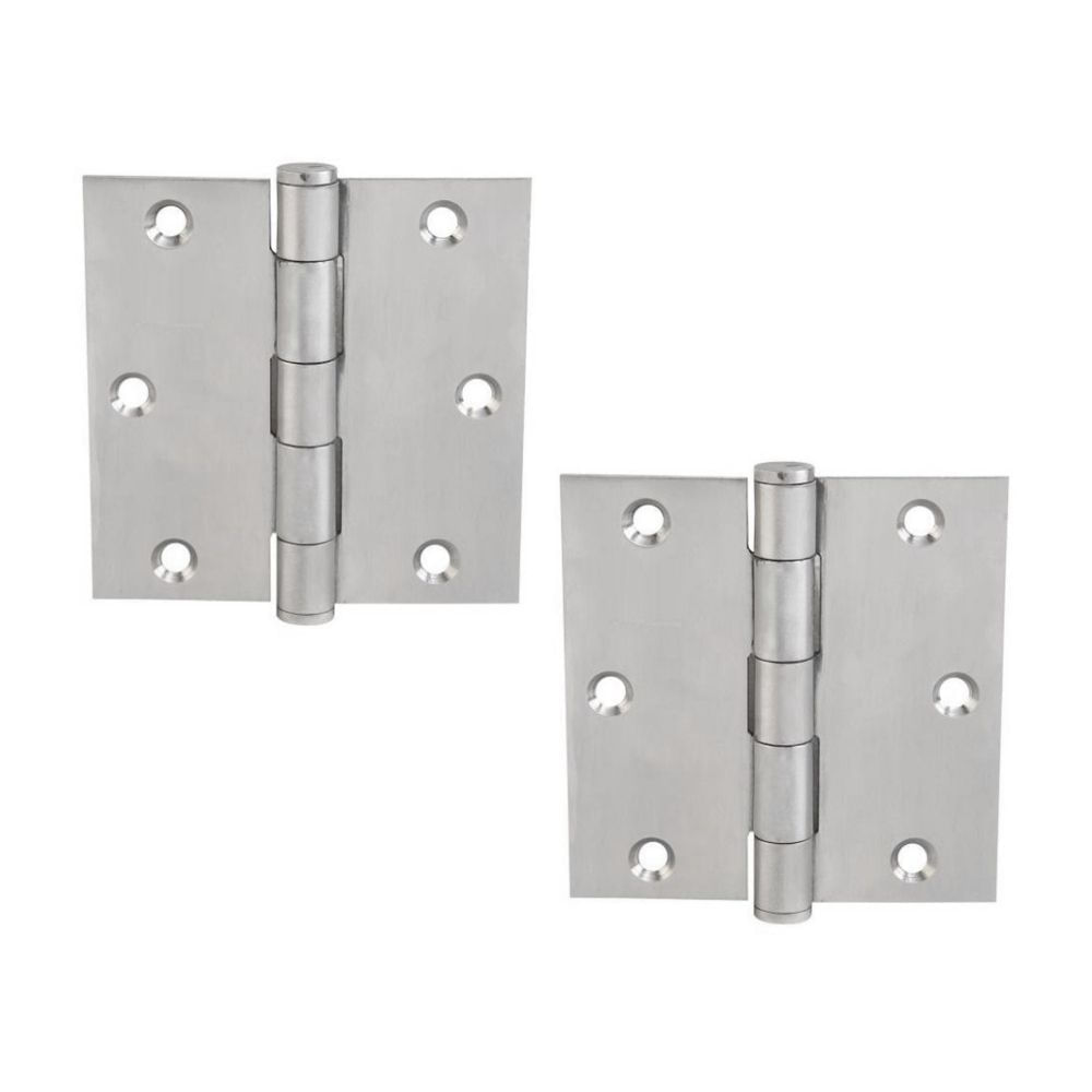 Bisagra de acero inoxidable Capuchinas 4x3x2.5mm x 2 unidades
