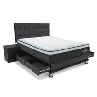 Dormitorio Facundo New Pure Fresh King + Respaldo