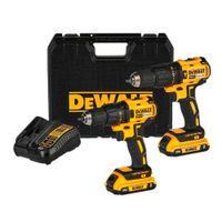 Taladro Percutor Dewalt DCD7781D2 + Atornillador DCD7771D2