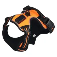 Arnés para perros LED Naranja Small