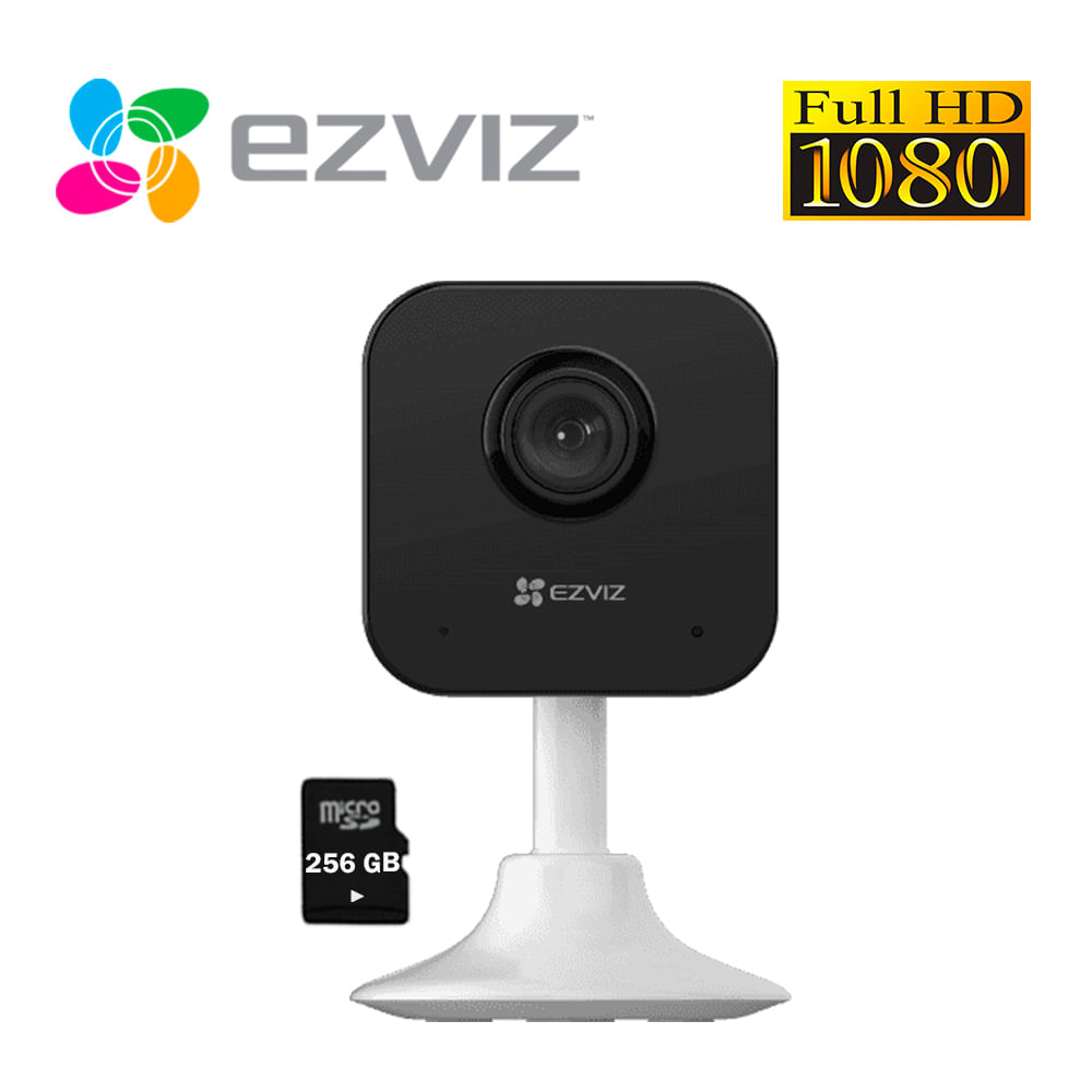 Cámara Seguridad Inalámbrica H1C Full Hd Ezviz + Micro sd 256Gb