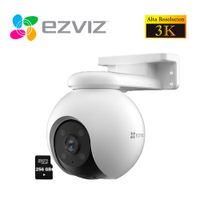 Cámara Seguridad Wifi H8 PRO 3K Ezviz 360° Smart + Micro SD 256GB
