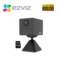 Cámara Inteligente Wifi CB2 1080P Ezviz Bateria Inalámbrica Sd 64Gb