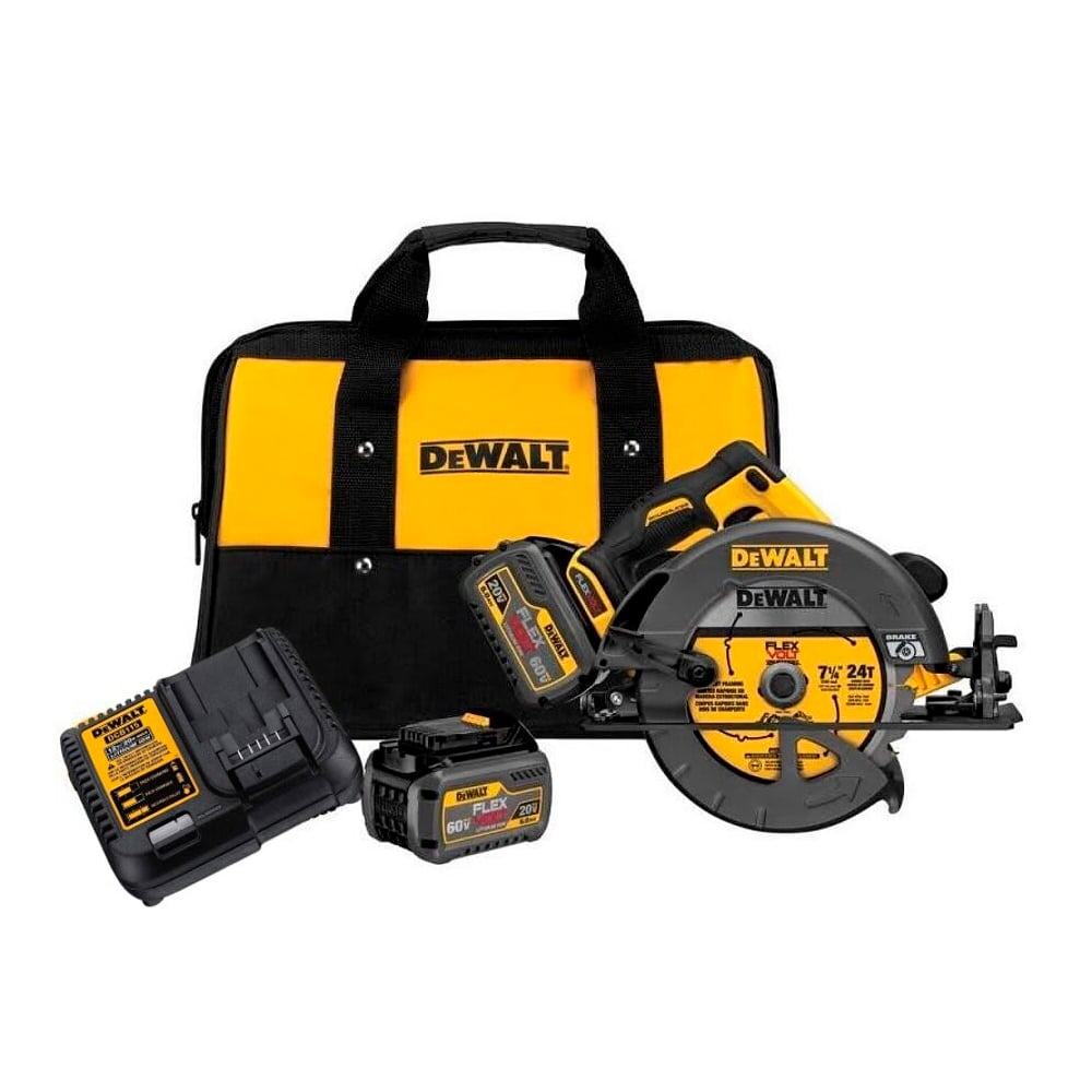 Sierra Circular 7 1/4"" 60V FlexVolt Xr 6.0Ah Dewalt DCS578T2