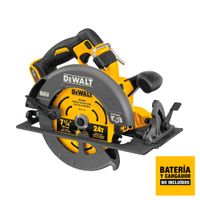 Sierra Circular Dewalt DCS578 7-1/4"" 60V FlexVolt Xr Sin Bat